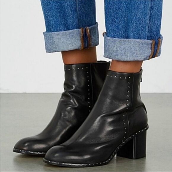 NIB Rag & Bone Willow Studded leather Boots - Picture 10 of 16